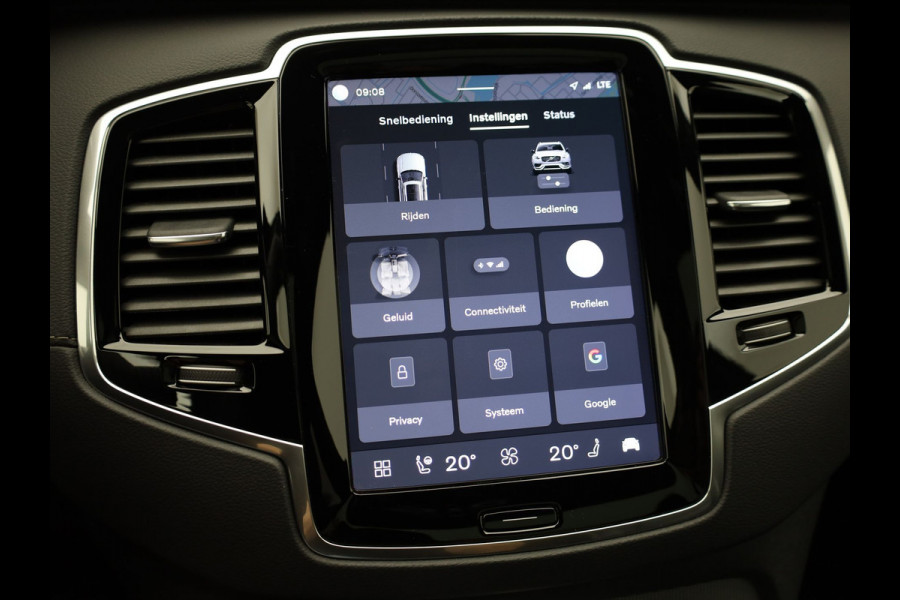 Volvo XC90 2.0 T8 Recharge AWD Ultimate Dark | Pano | Luchtvering | Bowers & Wilkins | Trekhaak | Prijs Rijklaar!!