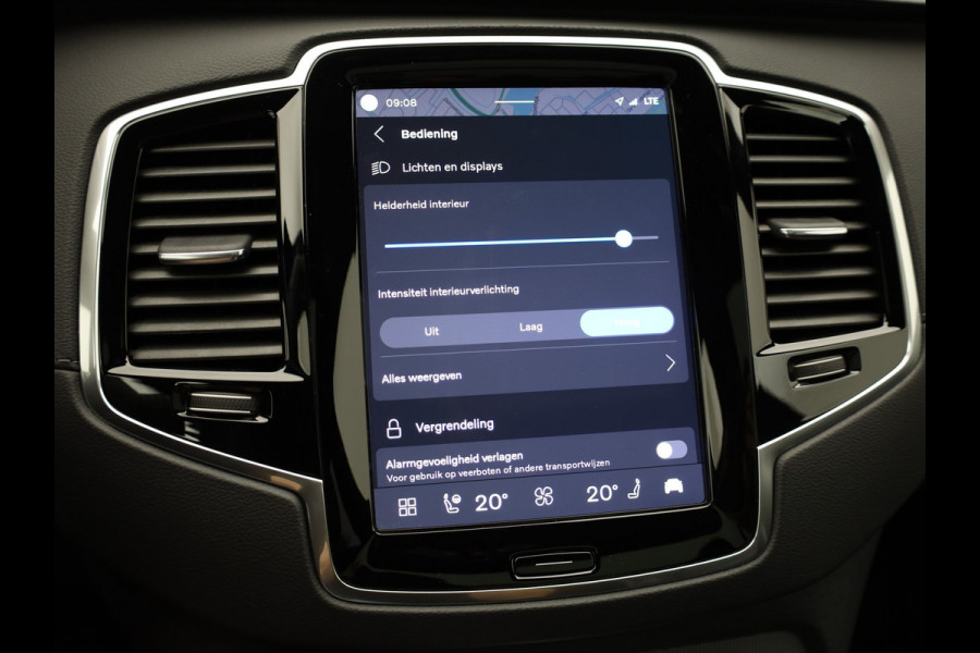 Volvo XC90 2.0 T8 Recharge AWD Ultimate Dark | Pano | Luchtvering | Bowers & Wilkins | Trekhaak | Prijs Rijklaar!!