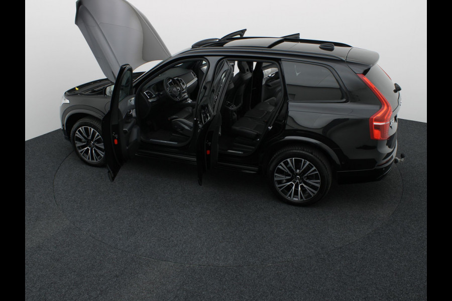 Volvo XC90 2.0 T8 Recharge AWD Ultimate Dark | Pano | Luchtvering | Bowers & Wilkins | Trekhaak | Prijs Rijklaar!!
