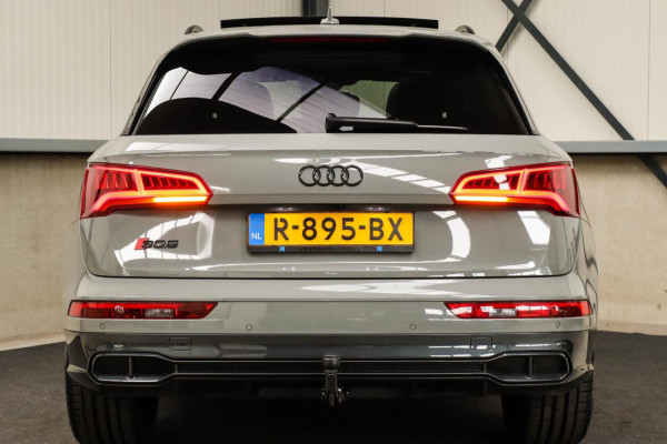 Audi SQ5 3.0 TFSI Q5 Quattro S-Line 354pk Automaat! 1e Eig|DLR|Quantum|Kuipstoelen|Panoramadak|Virtual Cockpit|Black|Carbon|22inch