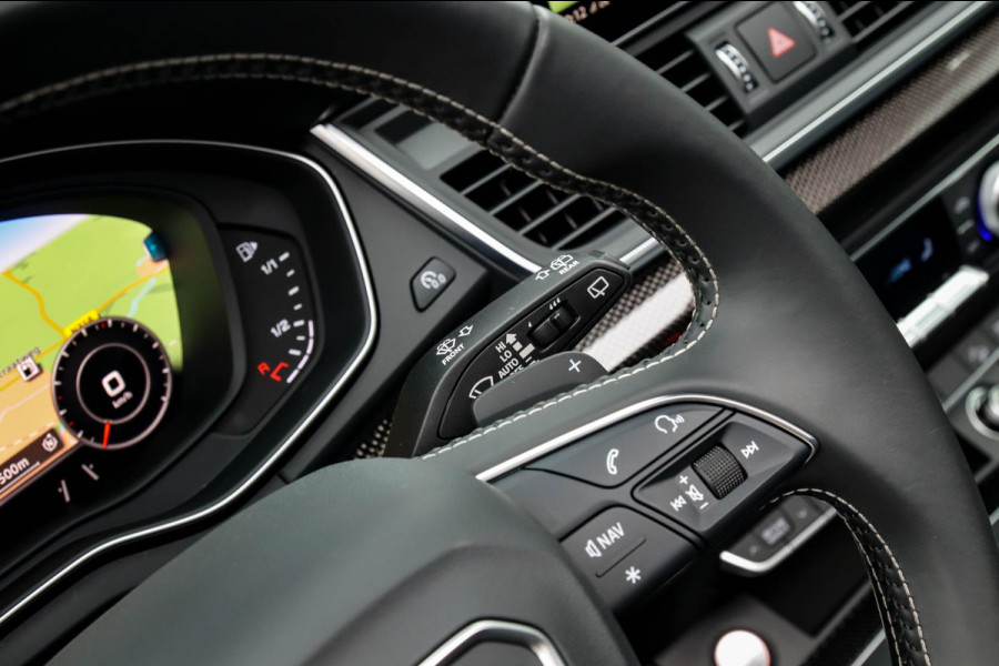 Audi SQ5 3.0 TFSI Q5 Quattro S-Line 354pk Automaat! 1e Eig|DLR|Quantum|Kuipstoelen|Panoramadak|Virtual Cockpit|Black|Carbon|22inch