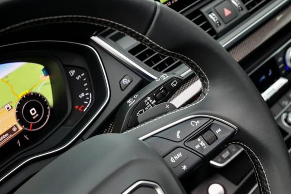 Audi SQ5 3.0 TFSI Q5 Quattro S-Line 354pk Automaat! 1e Eig|DLR|Quantum|Kuipstoelen|Panoramadak|Virtual Cockpit|Black|Carbon|22inch