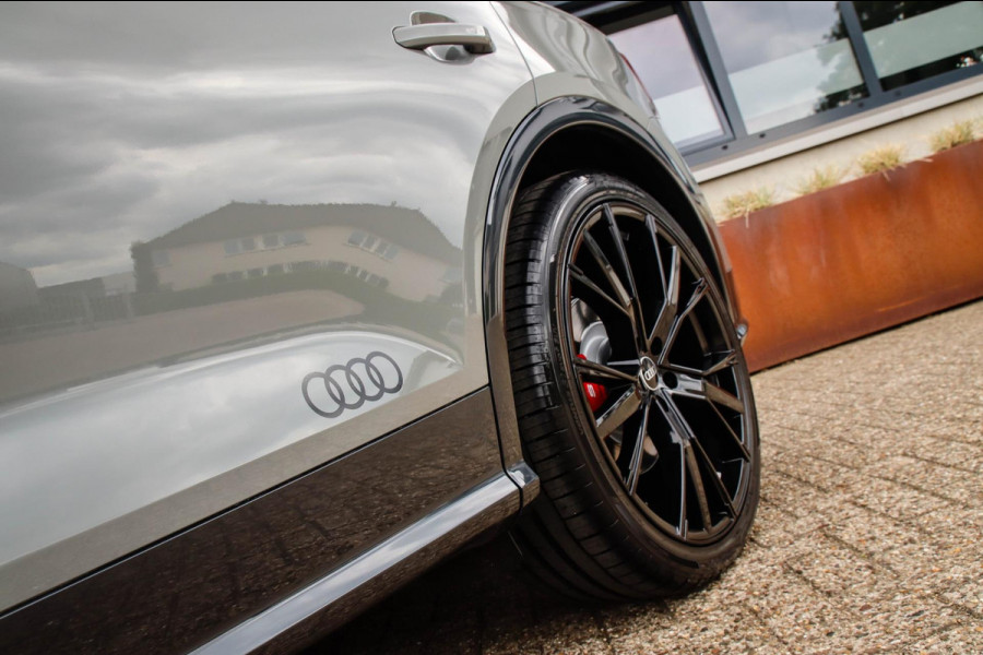Audi SQ5 3.0 TFSI Q5 Quattro S-Line 354pk Automaat! 1e Eig|DLR|Quantum|Kuipstoelen|Panoramadak|Virtual Cockpit|Black|Carbon|22inch