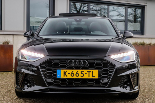Audi A4 Avant 2.0 TFSI S line Black Edition Facelift 245pk S-Tronic! 1e|DLR|Panoramadak|Virtual Cockpit|Leder|LED Matrix|Black