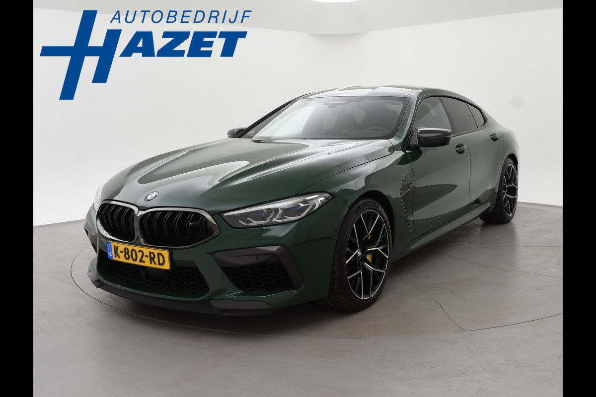 BMW 8 Serie Gran Coupé M8 COMPETITION 626 PK IRISH GREEN + BOWERS & WILKINS | KERAMISCHE REMMEN