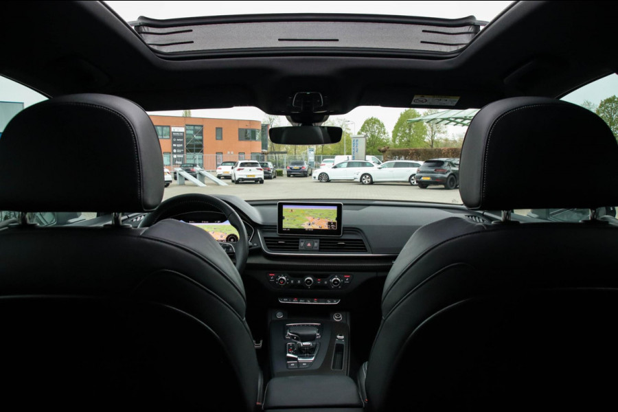 Audi Q5 2.0 TFSI Quattro Pro Line S S-Line 252pk Automaat! 1e|Dealer|Luchtvering|Panoramadak|Virtual Cockpit|360 Camera|ACC|Black