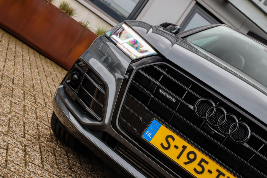 Audi Q5 2.0 TFSI Quattro Pro Line S S-Line 252pk Automaat! 1e|Dealer|Luchtvering|Panoramadak|Virtual Cockpit|360 Camera|ACC|Black