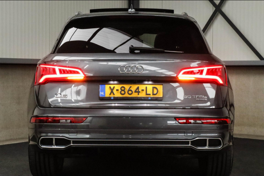 Audi Q5 55 TFSI e Quattro Competition Pro Line S S-Line 367pk Automaat! 1e|DLR|Panoramadak|Virtual Cockpit|LED Matrix|ACC|Black|21