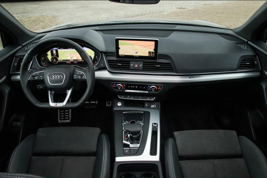 Audi Q5 55 TFSI e Quattro Competition Pro Line S S-Line 367pk Automaat! 1e|DLR|Panoramadak|Virtual Cockpit|LED Matrix|ACC|Black|21