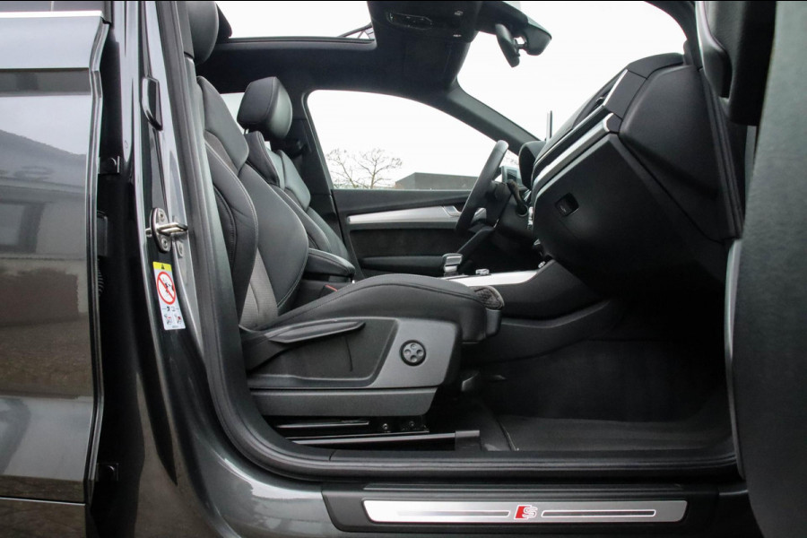 Audi Q5 55 TFSI e Quattro Competition Pro Line S S-Line 367pk Automaat! 1e|DLR|Panoramadak|Virtual Cockpit|LED Matrix|ACC|Black|21