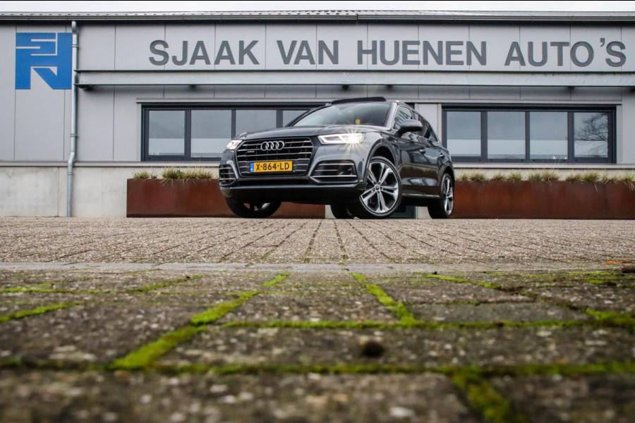 Audi Q5 55 TFSI e Quattro Competition Pro Line S S-Line 367pk Automaat! 1e|DLR|Panoramadak|Virtual Cockpit|LED Matrix|ACC|Black|21