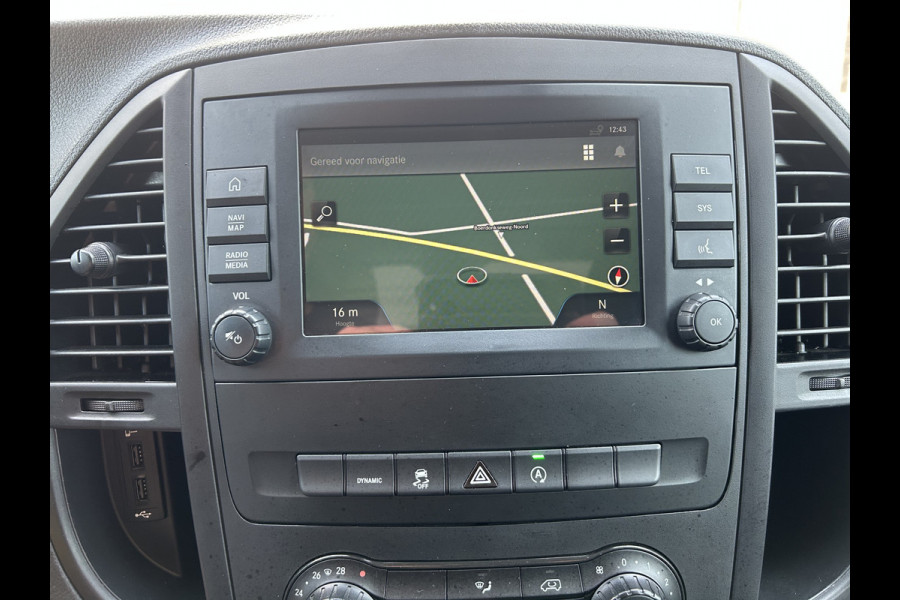 Mercedes-Benz Vito 114 CDI Camera / Navigatie / Parkeersensoren / Cruise control / Airco / 270 Graden achterdeuren