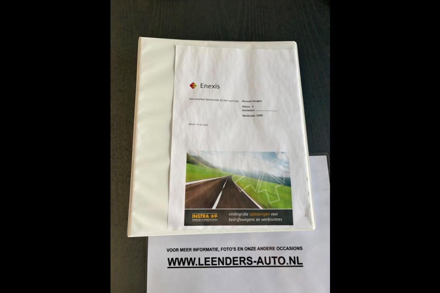 Renault Kangoo Servicewagen 1.5 dCi 90pk Energy Comfort, V230 omvormer, BOTT inrichting, Standkachel, Trekhaak, Rijklaarprijs!