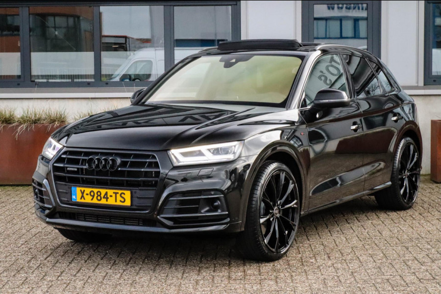 Audi Q5 50 TFSI e Quattro Competition Pro Line S S-Line 299pk Automaat Luchtvering|Panoramadak|Virtual Cockpit|LED Matrix|Black|22