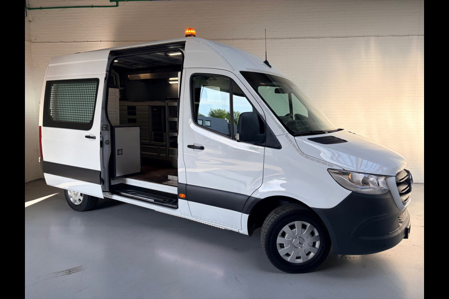 Mercedes-Benz Sprinter Automaat Servicewagen 315 1.9CDI 150pk L2H2 euro6 BOTT, Victron V230, Standkachel Trekhaak RIJKLAARPRIJS
