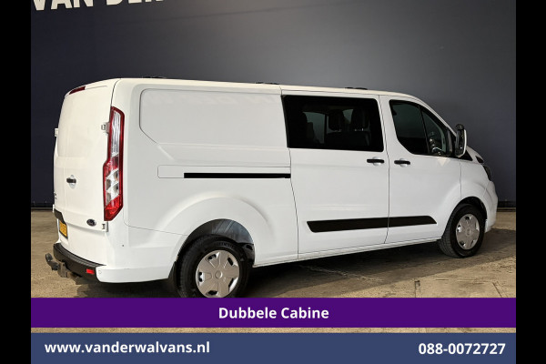 Ford Transit Custom 2.0 TDCI 130pk L2H1 Dubbele Cabine Euro6 Airco | 6-Zits | Apple Carplay | LED | Cruisecontrol 2800kg trekhaak, Stoelverwarming, Verwarmde voorruit, Parkeersensoren