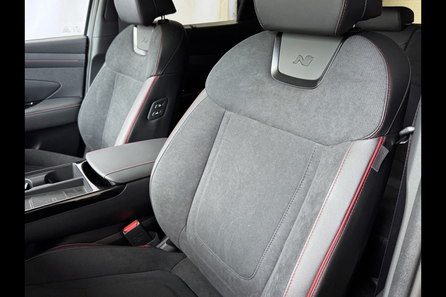 Hyundai Tucson NIEUWE AUTO 1.6 T-GDI PHEV N-LINE 360CAM ELEK.KLEP ELEK.STOEL MET GEHEUGEN VERWARMD/KOELING SUBWOOFER 19" LMV ZWARTE HEMEL STUUR PLUG IN HYBRIDE