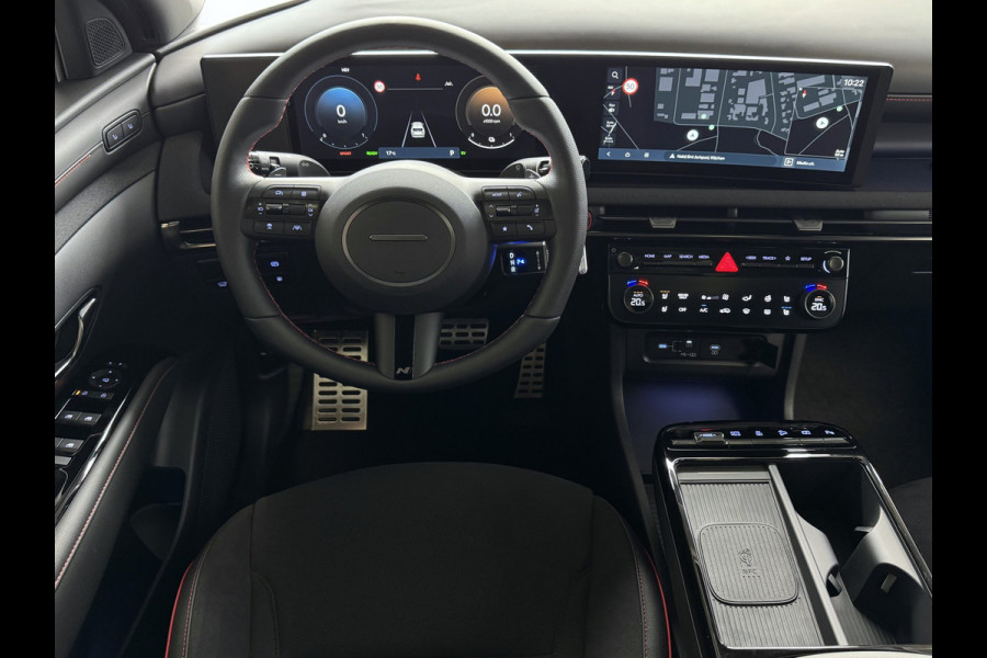 Hyundai Tucson NIEUWE AUTO 1.6 T-GDI PHEV N-LINE 360CAM ELEK.KLEP ELEK.STOEL MET GEHEUGEN VERWARMD/KOELING SUBWOOFER 19" LMV ZWARTE HEMEL STUUR PLUG IN HYBRIDE