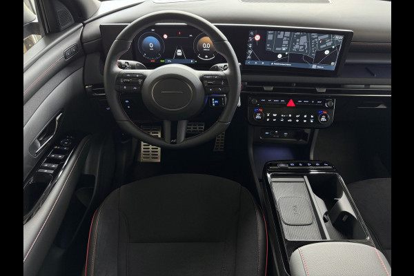 Hyundai Tucson NIEUWE AUTO 1.6 T-GDI PHEV N-LINE 360CAM ELEK.KLEP ELEK.STOEL MET GEHEUGEN VERWARMD/KOELING SUBWOOFER 19" LMV ZWARTE HEMEL STUUR PLUG IN HYBRIDE