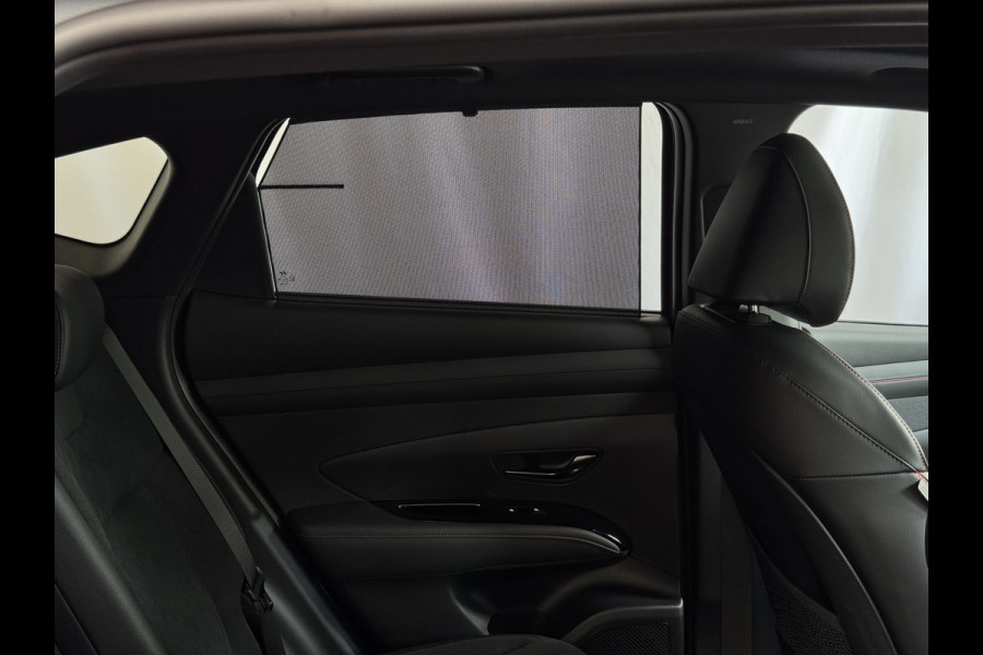 Hyundai Tucson NIEUWE AUTO 1.6 T-GDI PHEV N-LINE 360CAM ELEK.KLEP ELEK.STOEL MET GEHEUGEN VERWARMD/KOELING SUBWOOFER 19" LMV ZWARTE HEMEL STUUR PLUG IN HYBRIDE