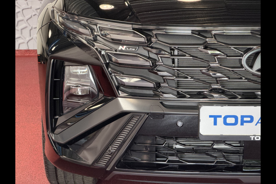 Hyundai Tucson NIEUWE AUTO 1.6 T-GDI PHEV N-LINE 360CAM ELEK.KLEP ELEK.STOEL MET GEHEUGEN VERWARMD/KOELING SUBWOOFER 19" LMV ZWARTE HEMEL STUUR PLUG IN HYBRIDE