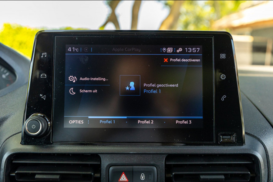 Peugeot Partner 1.2 PureTech 110 PK Premium Airco I Parkeersensoren I CarPlay I Android I Cruise I Navigatie I NAP