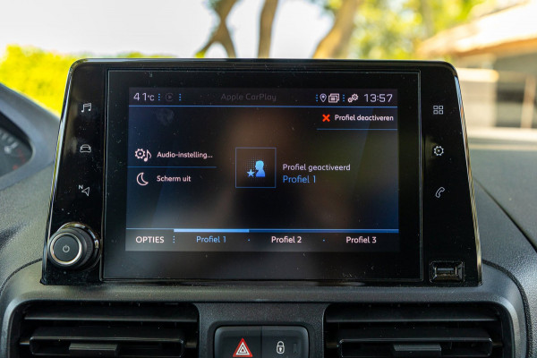 Peugeot Partner 1.2 PureTech 110 PK Premium Airco I Parkeersensoren I CarPlay I Android I Cruise I Navigatie I NAP