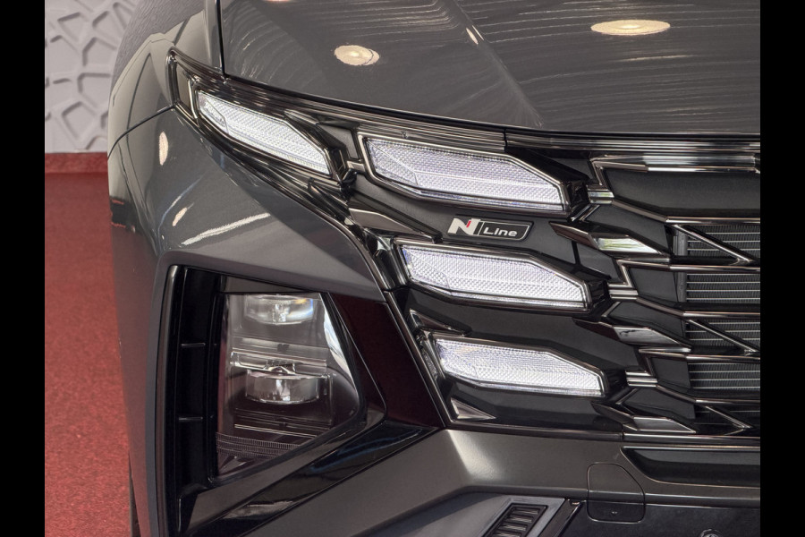 Hyundai Tucson NIEUW 1.6 T-GDI PHEV N-LINE 360°CAMERA ELEK.KLEP ELEK.STOEL MEMORY VERWARMD/GEKOELD SUBWOOFER 19" LMV ZWARTE HEMEL STUURVERW. PLUG IN HYBRIDE