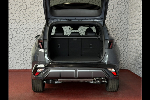 Hyundai Tucson ONGEBRUIKTE AUTO 1.6 T-GDI PHEV N-LINE CAMERA ELEK.KLEP ELEK.STOEL/GEHEUG.VERW/GEKOELD SUBWFR 19''LMV ZWARTE HEMEL STUURVERW. PLUG IN HYBRIDE