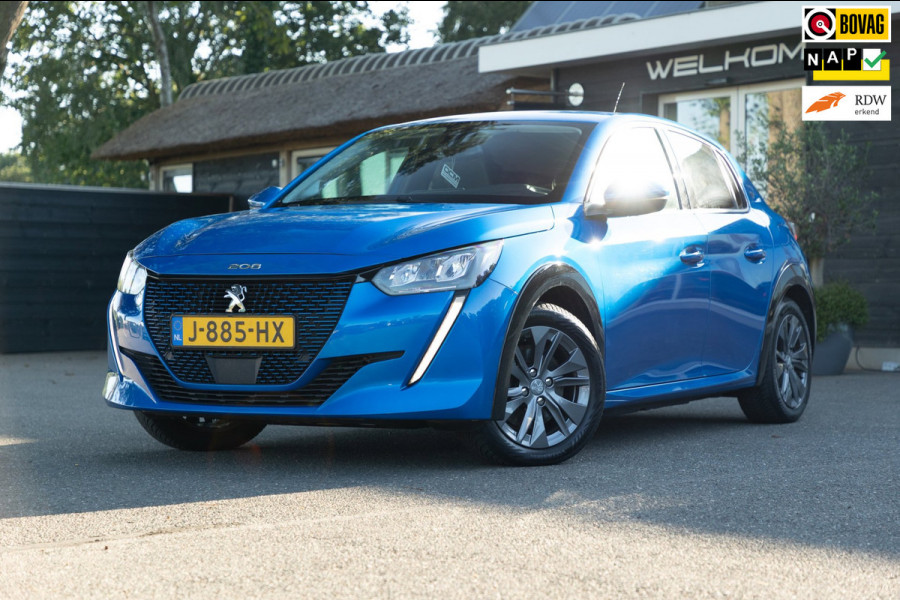 Peugeot e-208 EV Allure 50 kWh Soh 83% I Led I Half leder I Sfeerverlichting I Camera I Android I CarPlay I NL Auto I NAP