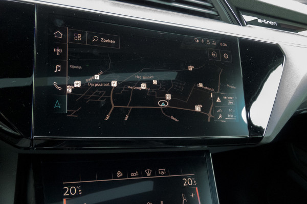 Audi e-tron E-tron 55 quattro advanced Pro Line Plus 95 kWh |SOH 90% | Trekhaak | Pano | ACC | B&O | Head Up