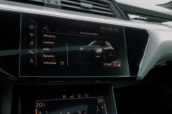 Audi e-tron E-tron 55 quattro advanced Pro Line Plus 95 kWh |SOH 90% | Trekhaak | Pano | ACC | B&O | Head Up