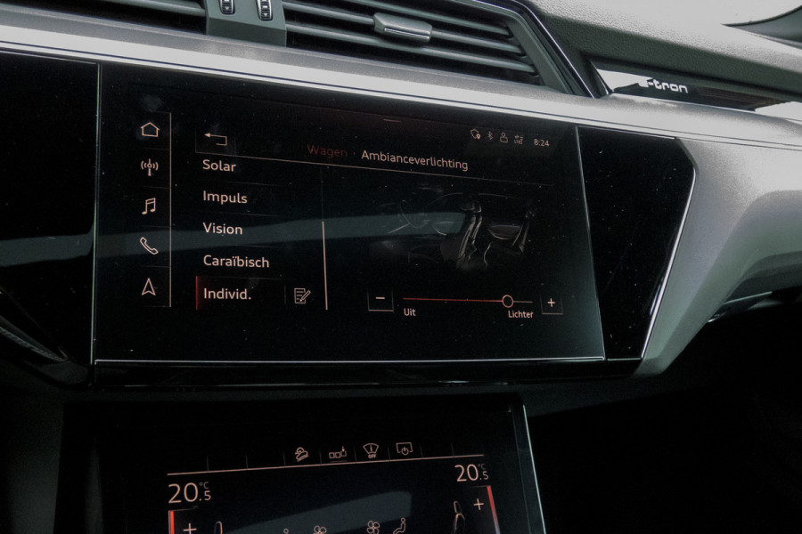 Audi e-tron E-tron 55 quattro advanced Pro Line Plus 95 kWh |SOH 90% | Trekhaak | Pano | ACC | B&O | Head Up
