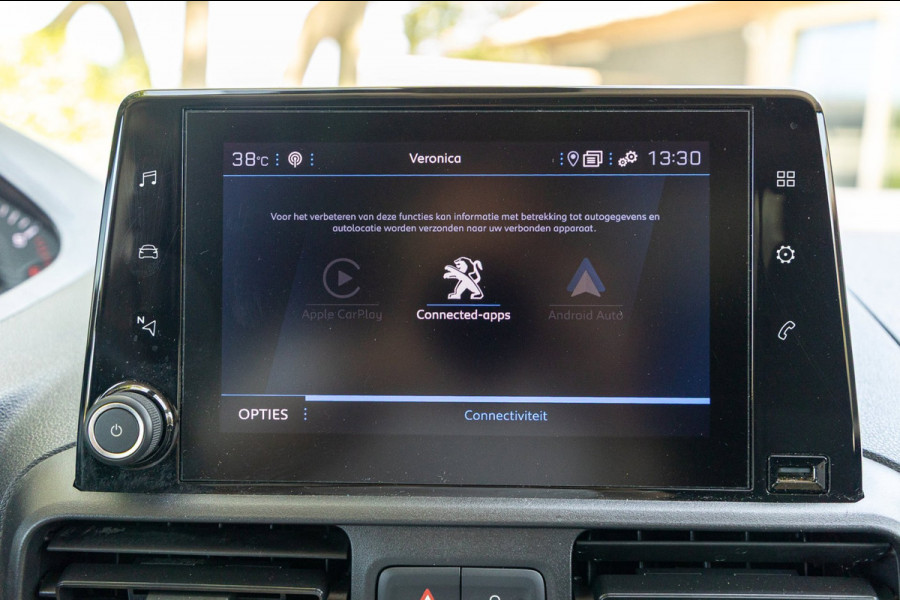 Peugeot Partner 1.2 PureTech Premium Airco I Cruise I Android I CarPlay I Parkeersensoren I Navigatie I NAP I NL Auto I 1e Eig