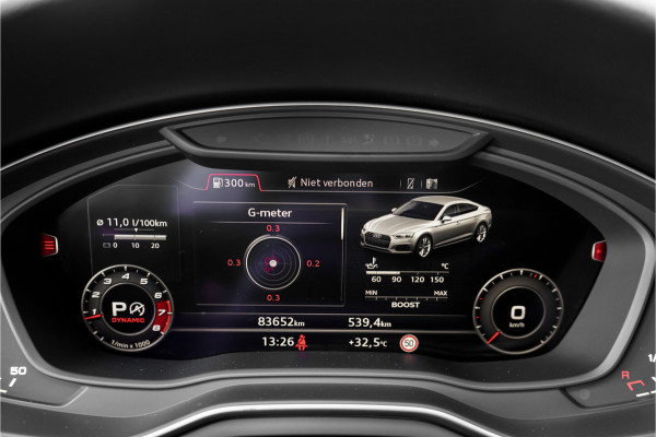 Audi A5 Sportback RS5 2.9 TFSI Quattro Pano Nardo RS Stoelen HUD ACC Black Optiek Sportuitlaat