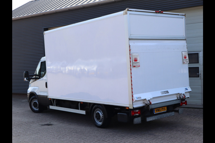 Iveco Daily 35S14 136pk Euro 6 Bakwagen - Dhollandia Klep + Zijdeur - Airco - Camera