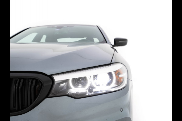 BMW 5 Serie 520i Executive Edition Sportline Aut. *LEATHER-FABRIC | FULL-LED | DIGI-COCKIT | KEYLESS | NAVI-FULLMAP | HEATED-SPORTSEATS | PRIVACY-GLASS | AMBIENTLIGHT | ECC | CARPLAY | PDC | TOWBAR | 18"ALU*
