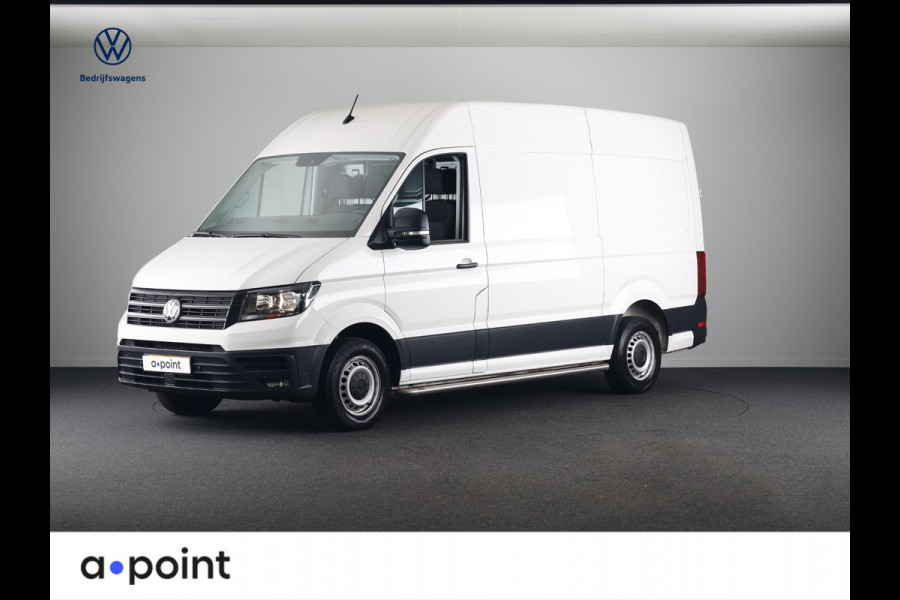 Volkswagen Crafter 35 2.0 TDI L3H3 Highline EURO VI 140 pk Automaat | Verlengde garantie | Navigatie | Trekhaak | Parkeersensoren | Achteruitrijcamera | Geveerde bestuurdersstoel |