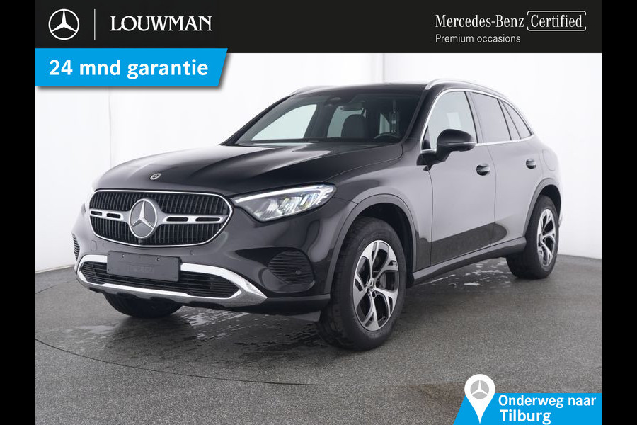 Mercedes-Benz GLC 300 e 4MATIC Plug-In Hybride Trekhaak | Panorama Schuif-Kanteldak | Zwarte Hemel | Parkeerpakket met achteruitcamera | Memory Voorstoelen. Inclusief 24 maanden Mercedes-Benz Certified garantie voor Europa.