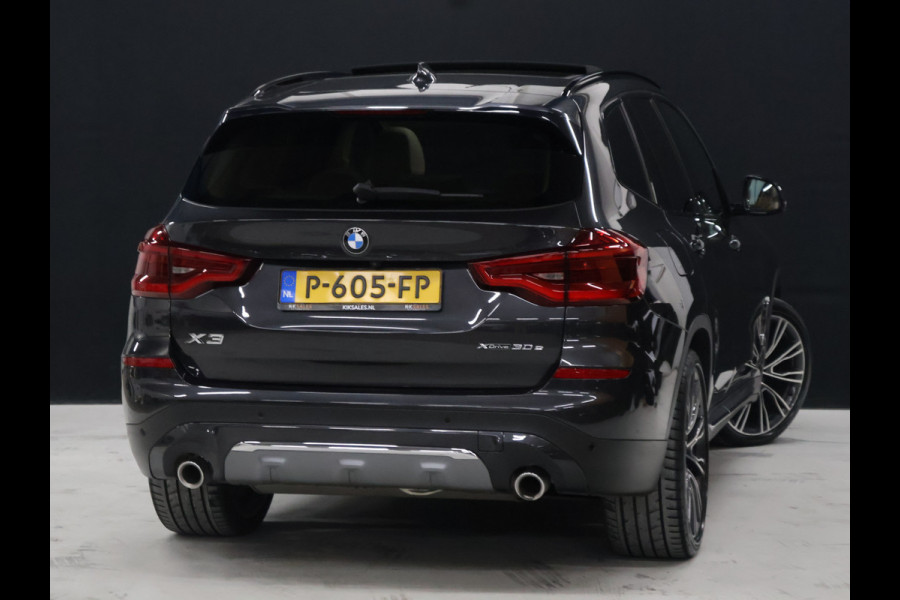 BMW X3 xDrive30e High Executive [SCHUIFKANTELDAK, APPLE CARPLAY, ANDROID, TREKHAAK, ADAPTIVE LED, STOELVERWARMING, VOL LEDER, DIGITAL DASH, ELEKTRISCHE ACHTERKLEP, GROOT NAVIGATIE, PDC V+A, CRUISE CONTROL, CLIMATE CONTROL,