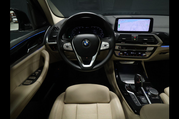 BMW X3 xDrive30e High Executive [SCHUIFKANTELDAK, APPLE CARPLAY, ANDROID, TREKHAAK, ADAPTIVE LED, STOELVERWARMING, VOL LEDER, DIGITAL DASH, ELEKTRISCHE ACHTERKLEP, GROOT NAVIGATIE, PDC V+A, CRUISE CONTROL, CLIMATE CONTROL,