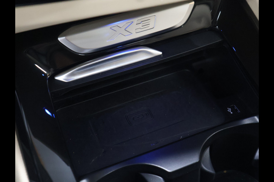 BMW X3 xDrive30e High Executive [SCHUIFKANTELDAK, APPLE CARPLAY, ANDROID, TREKHAAK, ADAPTIVE LED, STOELVERWARMING, VOL LEDER, DIGITAL DASH, ELEKTRISCHE ACHTERKLEP, GROOT NAVIGATIE, PDC V+A, CRUISE CONTROL, CLIMATE CONTROL,
