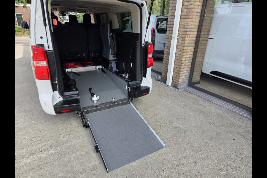 Opel e Vivaro / Citroen e-Jumpy XL L3 75kWh Rolstoelauto / Rolstoelbus 7-Persoons met Bodemverlaging