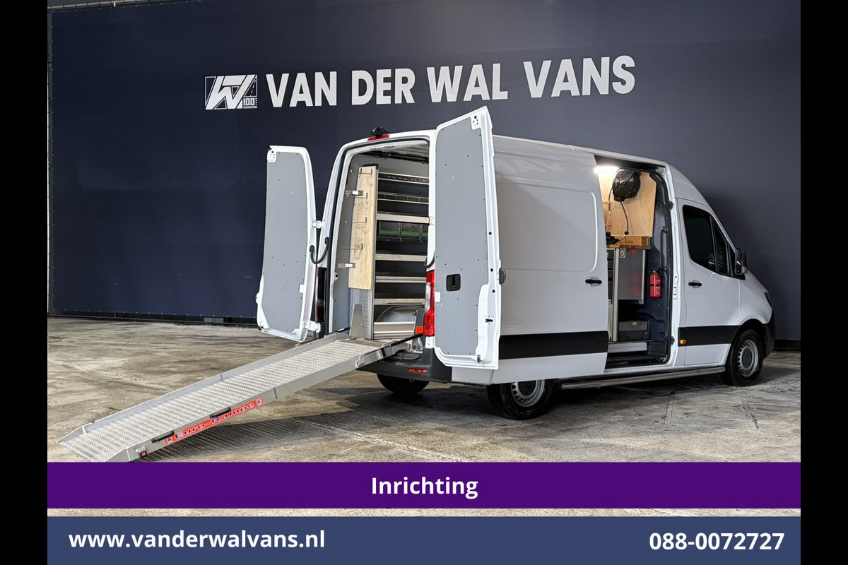 Mercedes-Benz Sprinter 311 CDI L2H2 Inrichting Oprijplaat Euro6 Airco | Omvormer | Camera | Apple Carplay | Compressor Android Auto, Sidebars