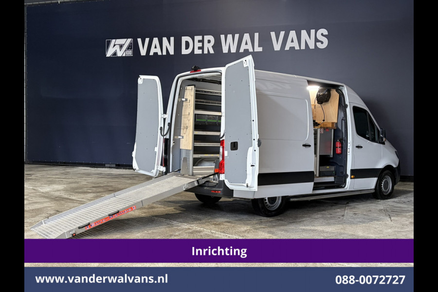 Mercedes-Benz Sprinter 311 CDI L2H2 Inrichting Oprijplaat Euro6 Airco | Omvormer | Camera | Apple Carplay | Compressor Android Auto, Sidebars