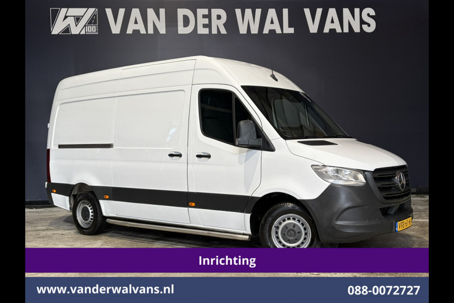 Mercedes-Benz Sprinter 311 CDI L2H2 Inrichting Oprijplaat Euro6 Airco | Omvormer | Camera | Apple Carplay | Compressor Android Auto, Sidebars