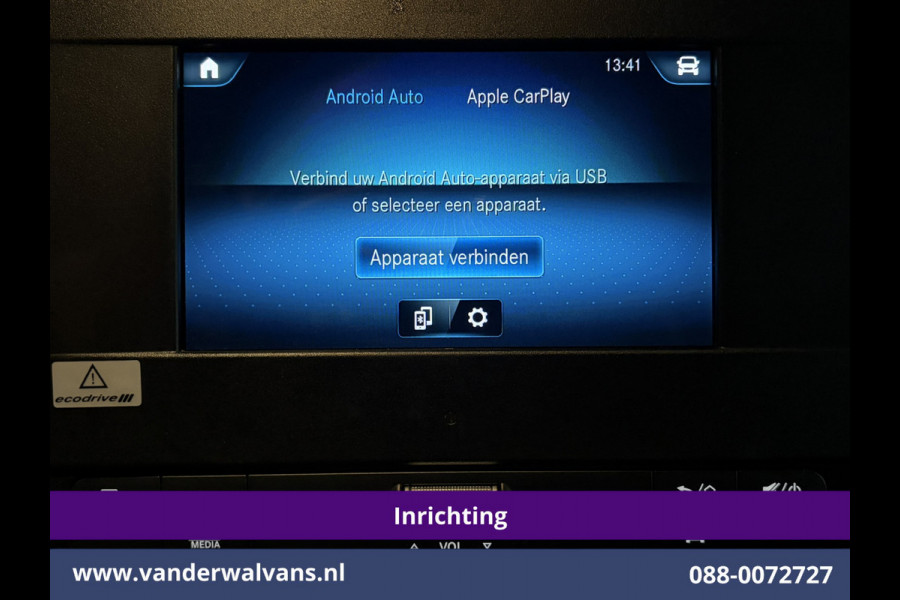Mercedes-Benz Sprinter 311 CDI L2H2 Inrichting Oprijplaat Euro6 Airco | Omvormer | Camera | Apple Carplay | Compressor Android Auto, Sidebars