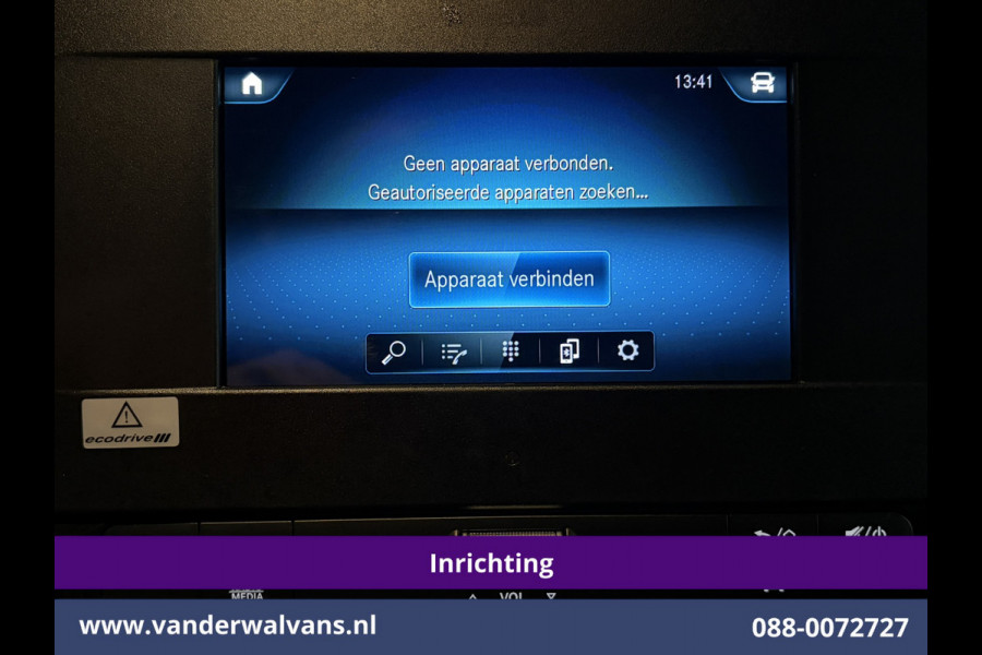 Mercedes-Benz Sprinter 311 CDI L2H2 Inrichting Oprijplaat Euro6 Airco | Omvormer | Camera | Apple Carplay | Compressor Android Auto, Sidebars