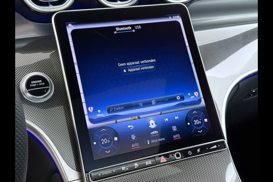 Mercedes-Benz GLC 300e AMG 4Matic // SoH 93% // Panorama dak // Trekhaak // Burmester // Headup // Memory Stoelen // Distronic // 360 Camera