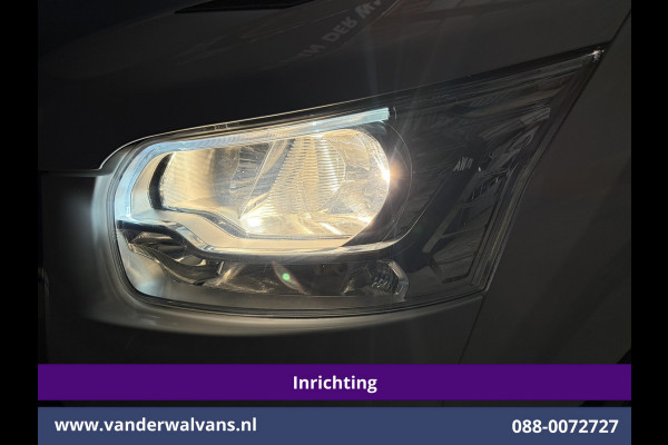 Ford Transit 2.0 TDCI 130pk L2H2 Inrichting Euro6 Airco | Omvormer | Imperiaal | Camera | Apple Carplay Android Auto, LED, Cruisecontrol, Trekhaak, Verwarmde voorruit, Parkeersensoren, Bijrijdersbank